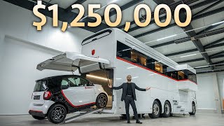 We Toured The Most FUTURISTIC Motorhome in the World [upl. by Lewan]