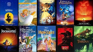 Every Schaffrillas Productions “Every Disney Renaissance Movie Ranked” Jingle [upl. by Ranique379]