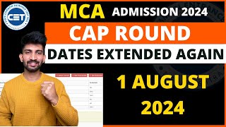 MCA Cap Round Dates Extended Again  MCA Admission Dates Updates 2024 [upl. by Ayvid752]