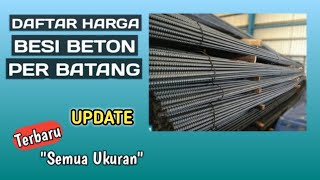 Harga Besi 10 Mili Per Batang [upl. by Arobed]