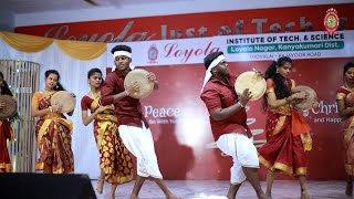 Natta Nadu Rathiriyil  MBA  Loyola  Christmas Celebration 2022  Tamil Christmas Dance Song [upl. by Ahsener]