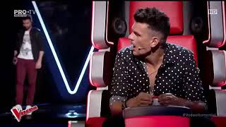 YouTube The Voice Romania Blind Audition Bogdan Ioan Earth Song Michael Jackson [upl. by Wier]