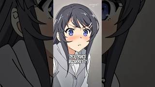 Il est trop À L’AISE avec les FILLES 😂 l Bunny Girl Senpai l anime animeedit shorts [upl. by Itoc]