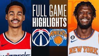 WIZARDS at KNICKS  NBA PRESEASON FULL GAME HIGHLIGHTS  October 18 2023 [upl. by Eirrol]