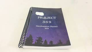 PROJECT 369 Manifestation Planner by David Kasneci Book  2024 [upl. by Oinotnas]