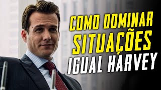 Como Dominar e ser Confiante  Harvey Specter Metaforando [upl. by Yraht662]