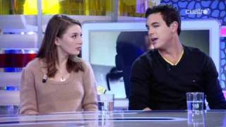 El Hormiguero 1122010 Mario Casas y María Valverde 14 [upl. by Suoiluj967]