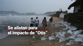 ¡Alerta en las costas de Guerrero Se espera la llegada del huracán Otis [upl. by Alverta]