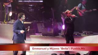 Emmanuel y Mijares Tu´r Amigos Puebla Auditorio Metropolitano 2015 [upl. by Kcod]