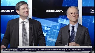 Linterview  Le directeur financier moteur de la transformation numérique de lentreprise [upl. by Refiffej918]