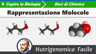 Chimica  Rappresentazione delle Molecole [upl. by Iborian]