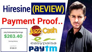 Hiresine Website Review  Hiresine Payment Proof  Hiresine Real or Fake [upl. by Yerdna]