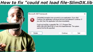 How to Fix Could not load SlimDX C\Program Filesx86\vMix\x64\SlimDXlib  vMix Error Fix [upl. by Aniretake]