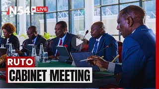 President Ruto chairs Cabinet meeting amid calls for dissolution – News54 Africa [upl. by Nosrettap]