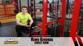 Remo Gironda  Chest Row  HSN Guía Ejercicios [upl. by Lorrie]