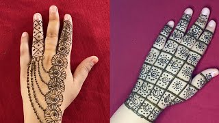 Very beautiful stylish mehndi design  easy amp simple mehndi design  mehndi design  mehndi [upl. by Adnar]