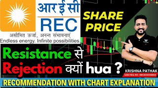 REC LTD share price target 03 October  REC LTD share target today  REC LTD share latest news [upl. by Hamrnand]