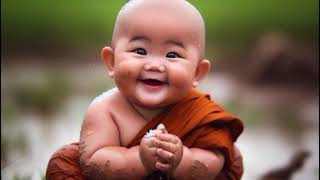 so cute little monk🌿♥️♥️cutemonk littlemonk cutebaby cute monking trending baby shivi [upl. by Chara]