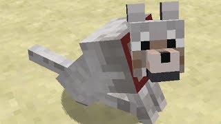 Dog Playing Fetch in Minecraft [upl. by Oaoj]