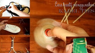 9 cara kreatif menggunakan kabel ties Useful zip tie life hack [upl. by Fine]