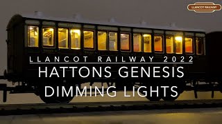 Hattons Genesis Dimming Lights  Llancot Railway [upl. by Enail]