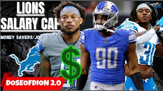 CUT Flowers Jamaal 5 Ways Lions Can Add Cap Space Josh Woods Contract Lions FA [upl. by Rosalinda]