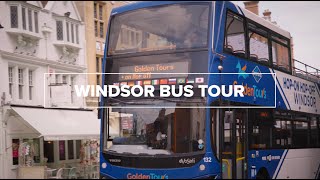 Windsor HopOn HopOff Open Top Bus Tour  Visit London [upl. by Gnol529]