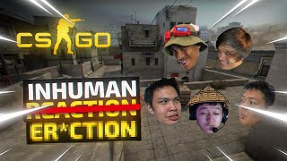 Inhuman Reactions  PEENOISE CSGO  Part 1 [upl. by Botti]