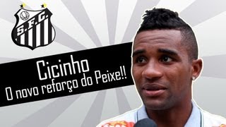 Cicinho é o novo reforço do Santos FC [upl. by Kuska]