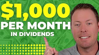 How To Earn 1000 Per Month In Dividends [upl. by Bluefarb533]