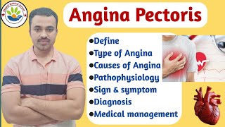 Angina Pectoris  Angina pectoris in Hindi and English [upl. by Ymaj]