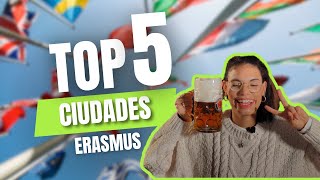 Las 5 MEJORES CIUDADES ERASMUS [upl. by Deerc]