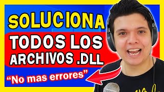 Cómo Solucionar TODOS LOS ERRORES de ARCHIVOS DLL FALTANTES Windows 788110  6432 BITS 2021 [upl. by Aielam308]