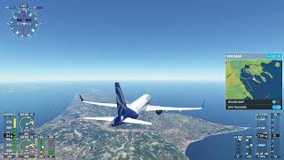 Thessaloniki to Mykonos Full Flight Aegean Airlines with Airbus A320neo  MFS2020  FULL HD 1080P [upl. by Cormac]