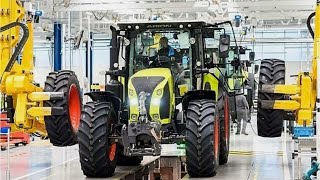 CLAAS Tractor Production Factory in Le Mans [upl. by Truk]