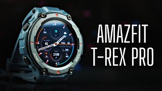 Большой Обзор Amazfit TRex Pro Лучшие защищенные Смарт Часы [upl. by Nya]