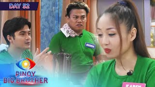 Day 52 Karen iginiit na hindi manggagamit si Alexa  PBB Kumunity [upl. by Anairt]