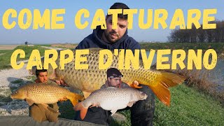 CARPFISHING Carpe di fiume a fine inverno [upl. by Bartholomeus]