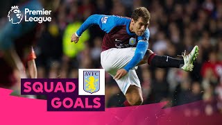 Awesome Aston Villa Goals  Petrov Benteke Delph  Squad Goals [upl. by Mutat]