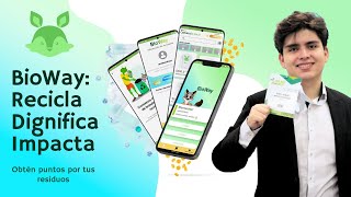 Postulación Beca al Talento Emprendedor 2024  Raúl Josué Mendoza Medina con la App Ecológica BioWay [upl. by Modla]