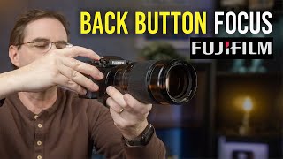 Fujifilm Back Button Focus NEW [upl. by Airdnas]