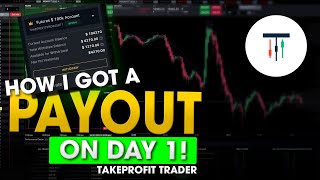 Payout on Day 1 with Take Profit Trader [upl. by Iamhaj]