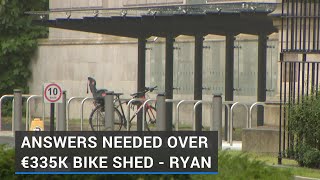 Answers needed from OPW over €335k bike shed  Ryan [upl. by Worrad]