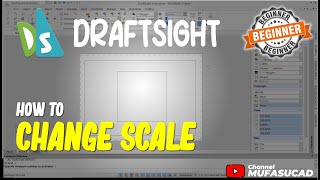 Draftsight How To Change Scale [upl. by Adonis193]