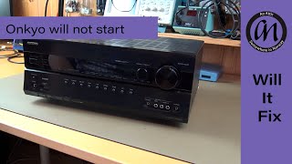 Onkyo receiver will not start [upl. by Nerraw]