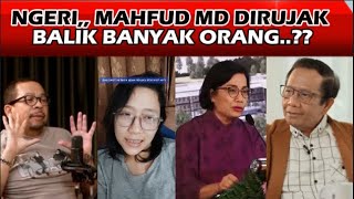 VIRALL BU SRI MULYANI amp QODARI RUJAK BALIK AROGANSI MAHFUD MD KE KELUARGA PAK JOKOWI [upl. by Gnat]