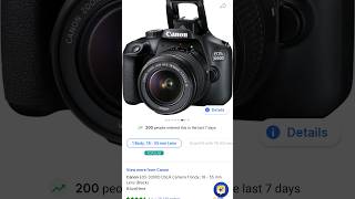 Canon Dslr  Tech Industry Gunda  shorts canon dslr camera [upl. by Asoral]