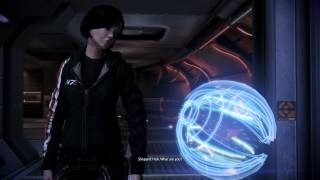 Mass Effect 3 Liara amp FemShep Romance 4 Liaras drone Glyph wo LotSB [upl. by Wendin]