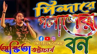 Pindare Polasher Bon  পিন্দারে পলাশের বন  folk song  Cover by Ankita Bhattacharya  Maitri music [upl. by Yema506]