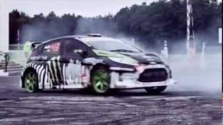 KenBlock showing how to drift [upl. by Ackerman]